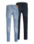 Jack & Jones Set de blugi skinny cu aspect decolorat Liam - 2 perechi - Pled.ro