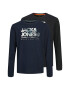 Jack & Jones Set de bluze de bumbac cu imprimeu logo - 2 piese - Pled.ro