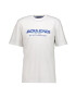 Jack & Jones Set de tricouri din bumbac cu decolteu la baza gatului si imprimeu logo - 2 piese - Pled.ro