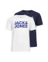 Jack & Jones Set de tricouri cu imprimeu logo - 2 piese - Pled.ro