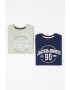 Jack & Jones Set de tricouri cu imprimeu logo - 2 piese - Pled.ro