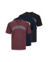 Jack & Jones Set de tricouri cu imprimeu logo - 3 piese - Pled.ro