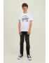 Jack & Jones Set de tricouri cu imprimeu logo - 3 piese - Pled.ro