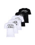 Jack & Jones Set de tricouri cu imprimeu logo Leogra - 5 piese - Pled.ro