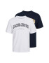 Jack & Jones Set de tricouri de bumbac cu decolteu la baza gatului - 2 piese - Pled.ro