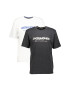 Jack & Jones Set de tricouri din bumbac cu decolteu la baza gatului si imprimeu logo - 2 piese - Pled.ro