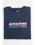 Jack & Jones Set de tricouri din bumbac cu imprimeu logo - 3 piese - Pled.ro