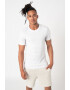 Jack & Jones Set de tricouri din bumbac organic cu decolteu la baz gatului - 3 piese - Pled.ro