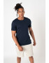 Jack & Jones Set de tricouri din bumbac organic cu decolteu la baz gatului - 3 piese - Pled.ro