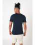 Jack & Jones Set de tricouri din bumbac organic cu decolteu la baz gatului - 3 piese - Pled.ro