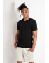 Jack & Jones Set de tricouri din bumbac organic cu decolteu la baz gatului - 3 piese - Pled.ro