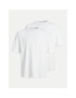 Jack & Jones Tricou barbati 618352 Alb Bumbac - Pled.ro