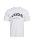 Jack & Jones Tricou cu decolteu la baza gatului si imprimeu logo - Pled.ro