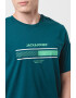 Jack & Jones Tricou cu decolteu la baza gatului si imprimeu logo - Pled.ro