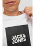 Jack & Jones Tricou cu decolteu la baza gatului si imprimeu logo - Pled.ro