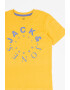 Jack & Jones Tricou cu decolteu la baza gatului si imprimeu logo Warrior - Pled.ro