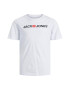 Jack & Jones Tricou cu decolteu la baza gatului si logo - Pled.ro