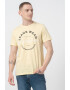 Jack & Jones Tricou cu decolteu la baza gatului si logo Moon - Pled.ro