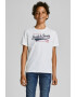 Jack & Jones Tricou cu decolteu rotund si imprimeu logo - Pled.ro