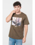 Jack & Jones Tricou de bumbac cu imprimeu foto Maxey - Pled.ro