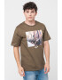 Jack & Jones Tricou de bumbac cu imprimeu foto Maxey - Pled.ro