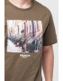 Jack & Jones Tricou de bumbac cu imprimeu foto Maxey - Pled.ro