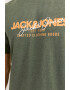 Jack & Jones Tricou de bumbac cu imprimeu logo Alvis - Pled.ro