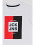 Jack & Jones Tricou de bumbac cu imprimeu logo Oscar - Pled.ro