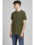 Jack & Jones Tricou de bumbac organic cu decolteu la baza gatului - Pled.ro