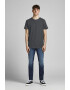 Jack & Jones Tricou de bumbac organic cu decolteu la baza gatului - Pled.ro