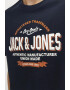 Jack & Jones Tricou de bumbac organic cu decolteu la baza gatului - Pled.ro