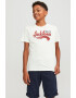 Jack & Jones Tricou de bumbac organic cu imprimeu logo Elogo - Pled.ro