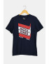 Jack & Jones Tricou din bumbac cu decolteu la baza gatului si imprimeu logo - Pled.ro