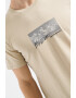 Jack & Jones Tricou din bumbac cu imprimeu Alpha - Pled.ro