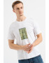 Jack & Jones Tricou din bumbac cu imprimeu Alpha - Pled.ro