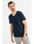 Jack & Jones Tricou din bumbac organic cu decolteu in V - Pled.ro