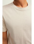 Jack & Jones Tricou din bumbac organic cu decolteu la baza gatului - Pled.ro