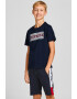 Jack & Jones Tricou din bumbac organic cu decolteu la baza gatului Corp - Pled.ro