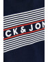 Jack & Jones Tricou din bumbac organic cu decolteu la baza gatului Corp - Pled.ro