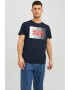 Jack & Jones Tricou din bumbac organic cu decolteu la baza gatului Corp - Pled.ro