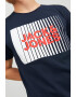 Jack & Jones Tricou din bumbac organic cu decolteu la baza gatului Corp - Pled.ro