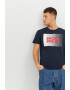 Jack & Jones Tricou din bumbac organic cu decolteu la baza gatului Corp - Pled.ro