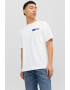 Jack & Jones Tricou din bumbac organic cu decolteu la baza gatului Corp - Pled.ro