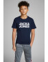 Jack & Jones Tricou din bumbac organic cu imprimeu logo Corp - Pled.ro