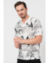 Jack & Jones Tricou polo cu imprimeu tropical - Pled.ro