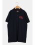 Jack & Jones Tricou polo din bumbac cu imprimeu logo - Pled.ro