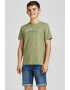 Jack & Jones Tricou regular fit din bumbac cu imprimeu logo pe piept - Pled.ro