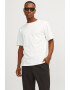 Jack & Jones Tricou uni de bumbac cu decolteu la baza gatului - Pled.ro