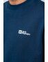 Jack Wolfskin Bluza sport de bumbac organic cu logo Essential - Pled.ro