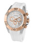 Jacques Lemans Ceas quartz cu o curea de silicon - Pled.ro